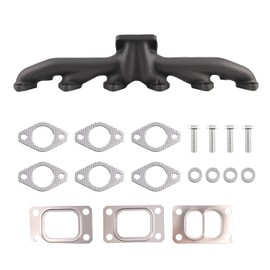 maXpeedingrods Exhaust Manifold Kit 674-602 674602 101180 with Gasket for Dodge Ram 2500 3500 1999-2002, L6 5.9L