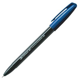 Anteric Gel Ink Ballpoint Pen, 0.5mm, Navy Blue x Pitch Black, GP1-5NBPB