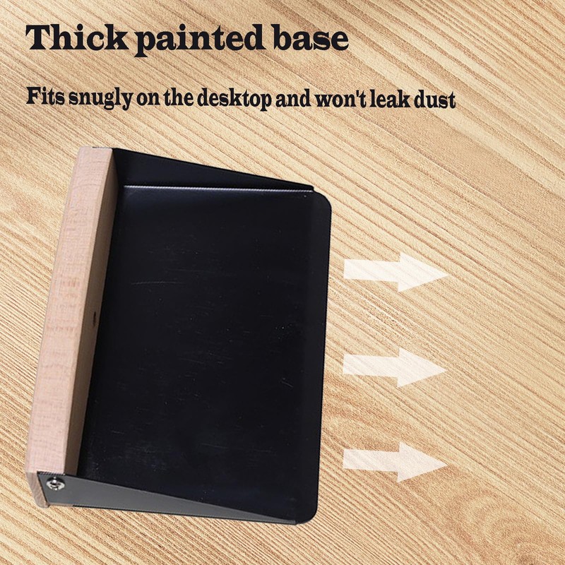 BSMstone Mini Broom and Dustpan Set Small Metal Dustpan and