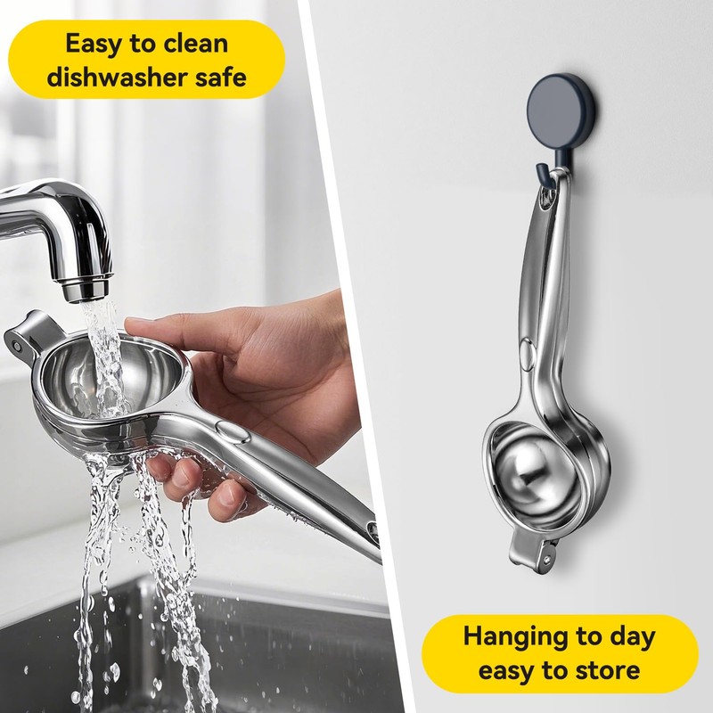Manual Hand Press Lemon Squeezer, 7 cm Lemon Squeezer Hand