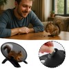 Tabanzhe Flying Saucer Hamster Wheel,Silent Spinner Non Slip Exercise Wheel