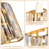 Keep Shinning Gold Battery Operated Wall Sconces Set of Two,