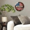 Modern Round Glass Clock 30x30cm Custom Design Crystal Clear Glass