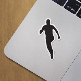 Decal Stickers of Track and Field Running Style 3 Premium Indoor (No Waterproof) Vinyl Decal Stickers for Laptop Phone Accessory Helmet Car Window Mug Tuber Cup Door Wall Decoration ANDVER307302bBL