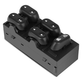 SCITOO Driver Side Power Master Window Switch SCITOO 5L1Z14529AA Front Left Fits For Ford For Crown Victoria 2003-2008,For Ford For Expedition 2003-2006,For Ford For F-150 2004-2008