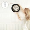Plumeet Classic Wall Clock 25 cm Quiet Retro Wall Clock