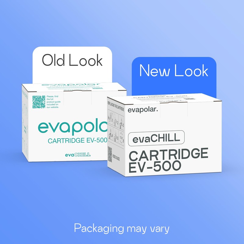 Evapolar evaChill Replacement Cartridge for Personal Evaporative Cooler and Humidifier/Portable