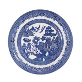 Churchill Blue Willow Plate 10" (Set of 6)