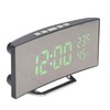 LED Digital Clock 3 Level Brightness Snooze USB Battery Powered