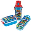 Skater TACC2AG-A Children's Ag+ Antibacterial Trio Set, Chopsticks, Spoon, Fork,
