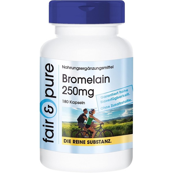 Fair & Pure® - Bromelain 250mg (600 F.I.P.) - Vegan