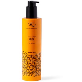 Vicious Curl Curl Lock Gel - Styling Gel for Curly Hair - Curly Hair Gel - Silicone-Free Curl Enhancer, Curl Defining Gel (6 oz)