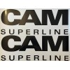 Cam Superline Trailer Replacement 18” Stickers (set Of 2) Old
