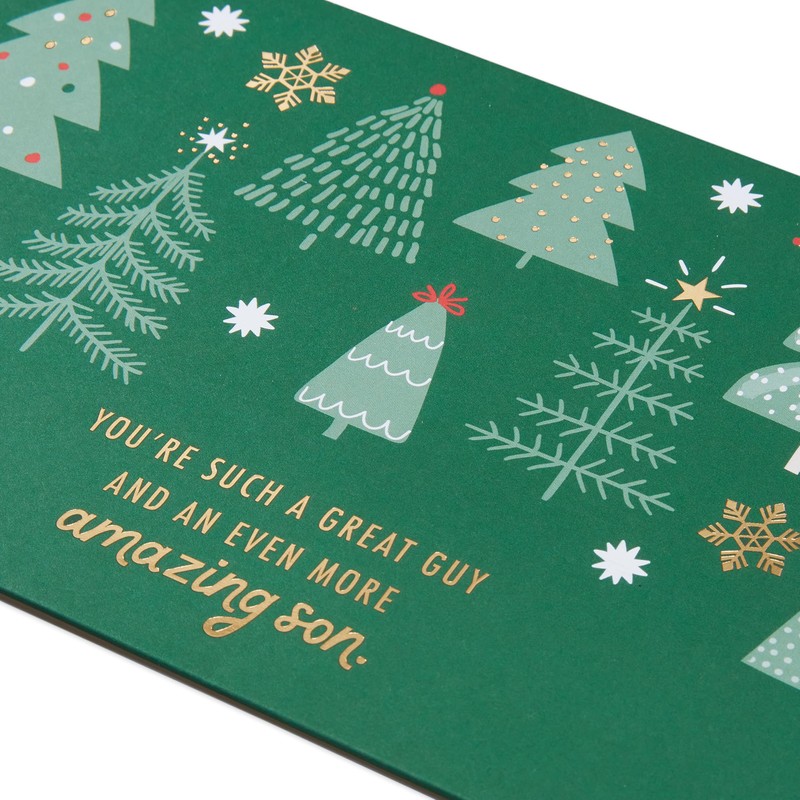 American Greetings Pop Up Christmas Card for Son (Great Guy)