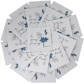 Forget Me Not Seeds - in Loving Memory Funeral Favors - Prefilled Seed Packets - Ready to Give - Pack of 20