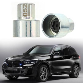 Wheel Lock Lug Nut,Car Wheel Lock Key Anti Theft Lugnut Socket Replacement for 1 3 5 6 7 Series X1 X2 X3 X4 X5 X6 Z4 (052)