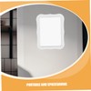 GRIRIW 2pcs Magnetic Locker Mirrors Compact Makeup Mirrors for Office