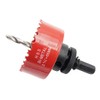 65mm Hole Saw,Drill Bit,LAIWEI Heavy Duty Mandrel Hole Cutter for
