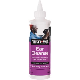 Nutri-Vet Ear Cleaner for Dogs, Deodorizer, Gentle Formula, Dog Ear Cleaner
