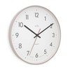 Acctim Aster Non-Ticking Sweep Sleek Wall Clock (Mocha)