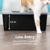 IRIS IRIS USA XX-Large Cat Litter Box, Open Top Extra