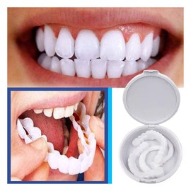 dentures dentures dentures false teeth fake teeth peony dentures instant dentures make yourself unisex easy to put on confident smile dental supplies spot teeth instant smile toy tooth veneer silica
