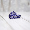 WEDFEST Bride & Groom Pin Badges, Wedding Day, Hen Party,