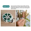 TOOLSTAR Plastic Coated Garden Tie with Dispenser and Cutter for