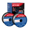 Flux Core Welding Wire, GZGUOZHI E71T-GS .030" 2-Pound X 2