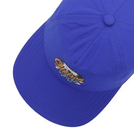 Stetson Fast Dry Cap - Curved Brim Baseball Cap - Plain Cap with Chin Strap and Velcro Closure - UV Protection 40+ - Unisex - Spring/Summer, blue