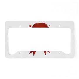 CafePress A Product of Alaska Aluminum License Plate Frame, License Tag Holder