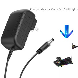 For Razor 12V Adapter For Razor Crazy Cart Shift Lightshow 20143401 Kids Ride-on Go-Kart