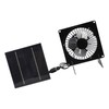 Solar Panel Fan Mini USB Outdoor Portable Cooling Fan Desktop