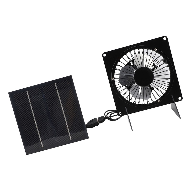 Solar Panel Fan Mini USB Outdoor Portable Cooling Fan Desktop