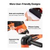 "600W 6-Speed Car Buffer Polisher Waxer Kit (1.2"/2"/3") for Cars