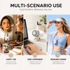 Clip on Fan, 360° Rotate Wearable Mini Fan, 199 Speeds