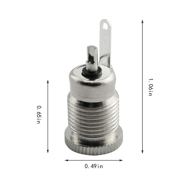 Maxmoral 3PCS DC-099 DC Power Socket Connector with Waterproof Cover