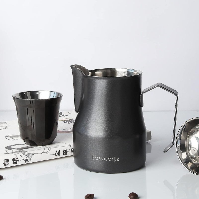 Easyworkz Milk Pitcher Jug Stainless Steel Latte Art Coffee Cup