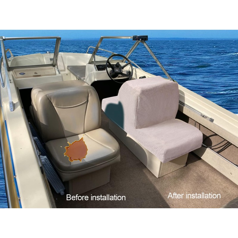 CC LOT 2 Sets Back to Back Boat Seat Covers