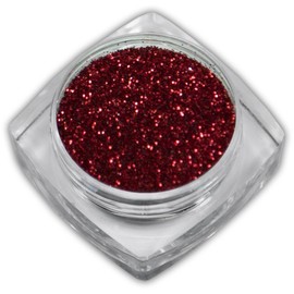 Premium Brilliance Glitter Powder Nail Art Red