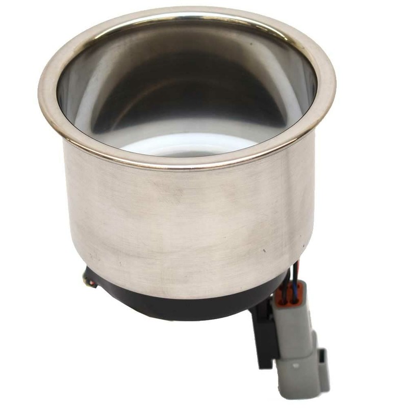 Boat LED Illuminated Cup Holder Set | 3 1/2 Inch