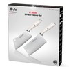 Cangshan L1 Series 2-Piece Cleaver Set, Forged German Steel (White)