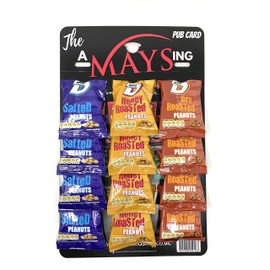 BFS Big D 12 Packs Mixed Nuts 'Amaysing' Pub Card: Salted | Dry Roasted | Honey