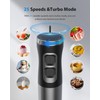 1000W Powerful Immersion Blender Handheld, 2025 New Update Hand Blender