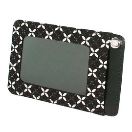 Indenya 8809 Soyoka Pass Case, Cloisonne Connection, Black x White, Cloisonne Connection (Black x White)