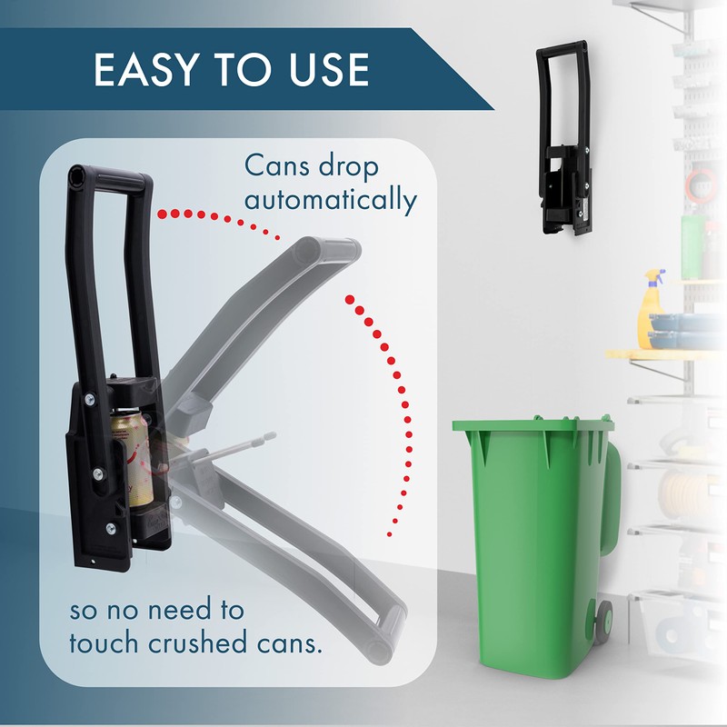 Dial Industries Easy Pull Heavy Duty Wall Mounted Beer, Soda,