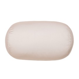 Focustree Squish Bean Bed Microbead Pillow Bolster Tube Body Pillow Smooth Cool Touch Fabric Neck & Back Support Throw Travel Pillow Fun Colors (Wheat)