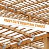Hurricane Ties for Rafter 24 Pack 16-Gauge Hurricane Straps Brackets
