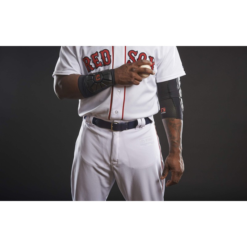 G-Form Baseball Pro Wrist Guard(1 Pair), Silver, Adult Medium