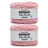 Bernat Baby Blanket Dappled Peachy KEEN Yarn - 2 Pack